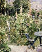 Berthe Morisot Rose Tremiere, Musee Marmottan Monet, oil painting artist